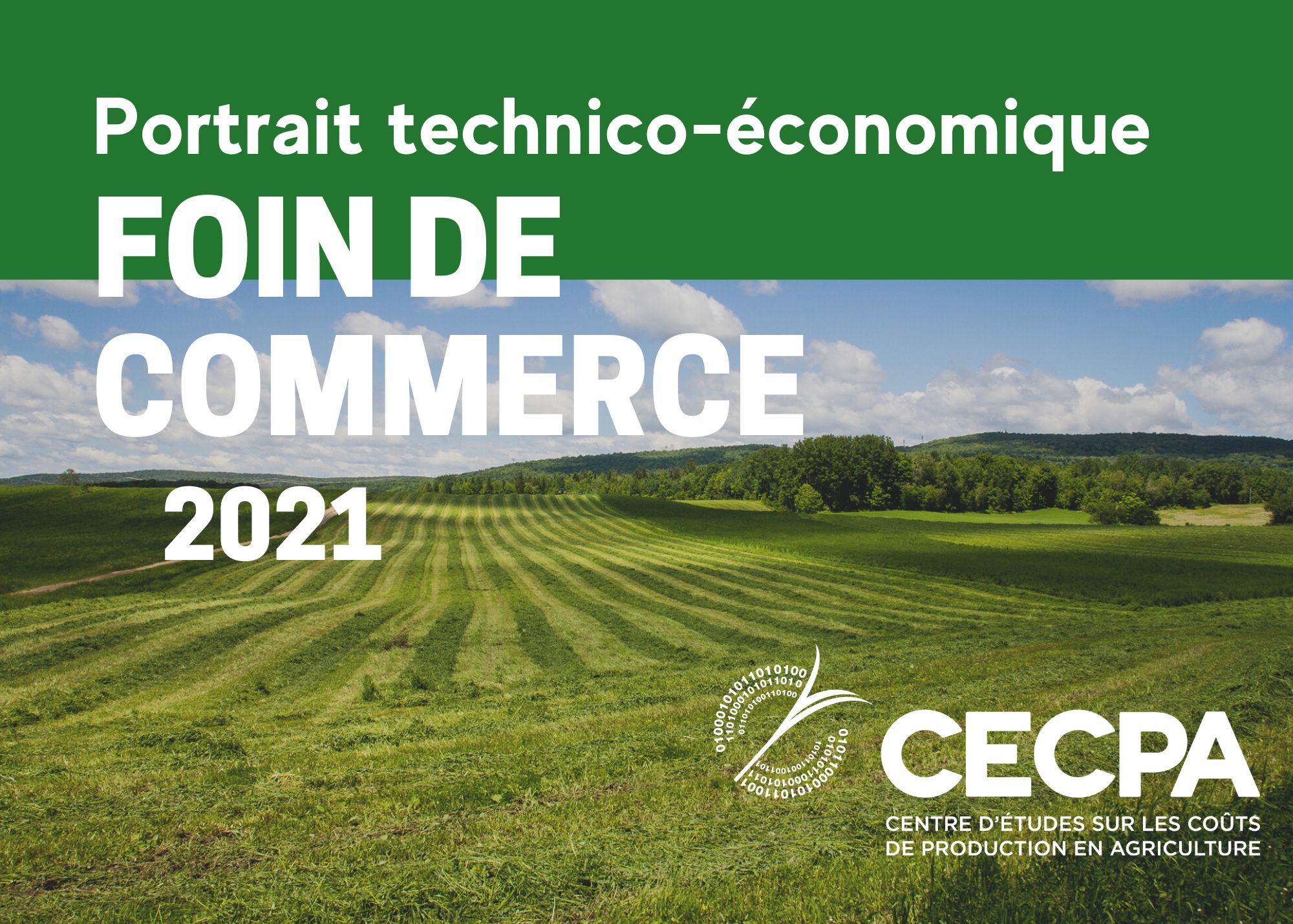 Récentes publications : Portrait technico-économique - Foin de commerce 2021